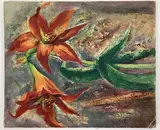 Untitled by Richard Rogers, Oil on board, sold Nov 2023