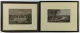 Fairmount Water-Works by Granville Perkins, Engravings (2), sold Nov 2023
