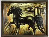 Untitled by Sergey Cherep, Oil on canvas, sold Nov 2023