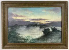 Untitled by Ralph Shaw Byram, Oil on canvas, sold Dec 2023