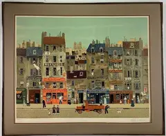 Untitled by Michel Delacroix, Lithograph, sold Dec 2023