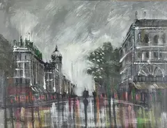 Lee Reynolds by Lee Burr, Oil on canvas, sold Dec 2023