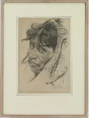 Untitled by Nicolai Fechin, Lithograph, sold Feb 2024