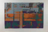 Whitney Museum by Max Epstein, Screenprint, sold Feb 2024