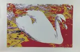 White Swan by Max Epstein, Screenprint, sold Feb 2024