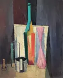 Untitled by Richard Rogers, Oil on canvas, sold Feb 2024