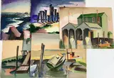 Untitled by Richard Rogers, Watercolors (5), sold Feb 2024
