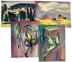 Untitled by Richard Rogers, Watercolors (4), sold Feb 2024