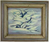 Untitled by Richard Rogers, Oil on canvas, sold Feb 2024