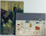 Untitled by Richard Rogers, Oil on boards (2), sold Feb 2024