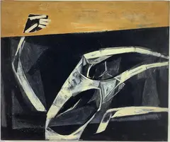 Untitled by Richard Rogers, Oil on canvas, sold Feb 2024