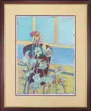 In the sun Room by Jane Gilday, Gouache, sold Mar 2024