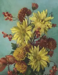 Untitled by Muriel Pettit Gernand, Oil on board, sold Mar 2024