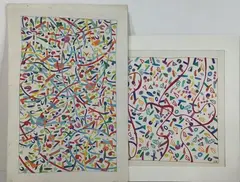Untitled by Jane Gilday, Ink on paper, sold Mar 2024