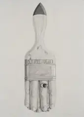 Untitled by Scott Martin, 1976, Graphite on paper, sold Dec 2020
