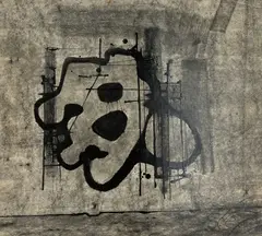 Untitled by Benoît Gilsoul, India ink and charcoal on paper laid down on paper, sold Dec 2020