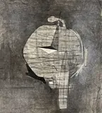 Untitled by Benoît Gilsoul, India ink and wash on paper, sold Dec 2020