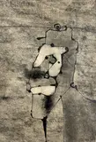 Untitled by Benoît Gilsoul, 1969, India ink and charcoal on paper, sold Dec 2020