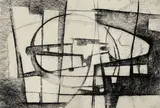 Untitled by Benoît Gilsoul, charcoal on Strathmore paper, sold Dec 2020