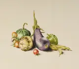 Mini Harvest by Dalia Ramanauskas, ink on paper, sold Dec 2020