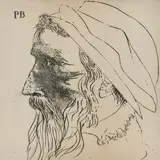 Portrait of Peter Bruegel by Leonard Baskin, etching, sold Dec 2020