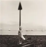 Straw Hat by Keith Carter, 1997, silver gelatin, sold Dec 2020