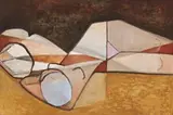 On The Sand by Dorothy Braund, 1998, oil on board, sold Nov 2017