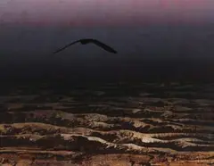 Omen Bird by Lawrence Daws, c.1970, oil on composition board, offered Nov 2017