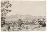 THE GOULBURN RANGES, DOOGALLOOK, c.1844 – by John Cotton, 1849, pen and ink on paper, offered Nov 2017
