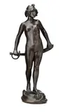 Salomé by Bertram Mackennal, c.1895, bronze, sold Sep 2017