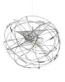 Model For Canberra Revolve by Margel Hinder, 1961, steel wire, sold Aug 2017