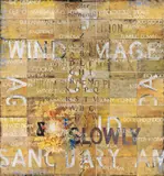 Sanctuary Ii by Imants Tillers, 2003, synthetic polymer paint and gouache on 54 canvas boards, sold May 2017