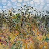 Acacia Landscape With Clouds by Fred Williams, 1980, oil on canvas, offered May 2017