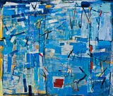 Deep Waters, 1976 – by Yvonne Audette, 1979, oil on board, sold May 2017
