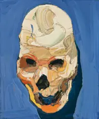 Skull For Cullen by Ben Quilty, 2009, oil on canvas, sold May 2017