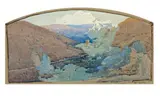 The Spirit Of The Air by Sydney Long, c.1900, watercolour on paper, sold May 2017