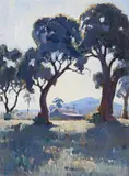 Morning Light by Horace Trenerry, 1928, oil on canvas, sold May 2017