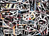 Attack Of The European Wasp by David Larwill, 1986, oil on canvas, offered May 2017