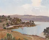 Middle Harbour, Sydney by James Ranalph Jackson, c.1933, oil on canvas, sold May 2017