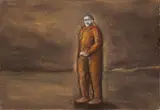 Untitled by Peter Booth, 1984, pastel on paper, sold May 2017