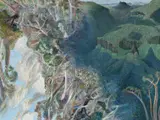 Springbrook And Numinbah To Mt Warning by William Robinson, 1996, oil on linen, sold Apr 2017