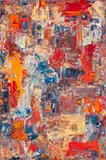 Painting by Peter Booth, c.1975, oil on linen, sold Apr 2017
