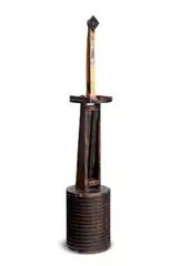 No. 664 by Robert Klippel, 1987, wood assemblage, sold Apr 2017