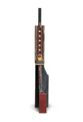 No. 662 by Robert Klippel, 1987, wood assemblage, offered Apr 2017