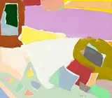 Untitled by Robert Klippel, 1991, synthetic polymer paint and collage on paper, sold Apr 2017