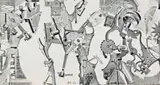 Untitled by Robert Klippel, 1986, collage on painted paper, sold Apr 2017