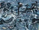 Winter Landscape by Michael Taylor, 1983, oil on linen, sold Apr 2017