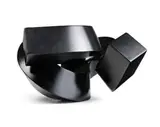 Hunch by Clement Meadmore, 1971, polyester resin, sold Mar 2017
