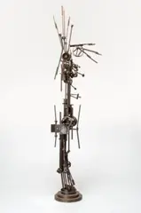No. 316, METAL SCULPTURE, 1966 – 76 by Robert Klippel, brazed and welded steel, sold Nov 2016