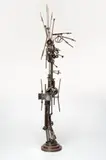 No. 316, METAL SCULPTURE, 1966 – 76 by Robert Klippel, brazed and welded steel, sold Nov 2016